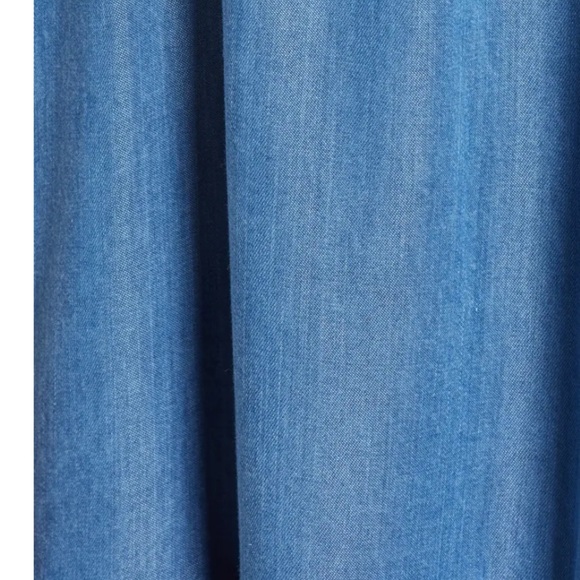 NWT BB Dakota Into the Indigo chambray wrap dress - Picture 6 of 13